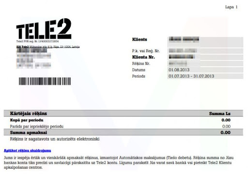 Tele2 сократил бумажные счета на 1,5 тонны Tele2 сократил бумажные счета на 1,5 тонны