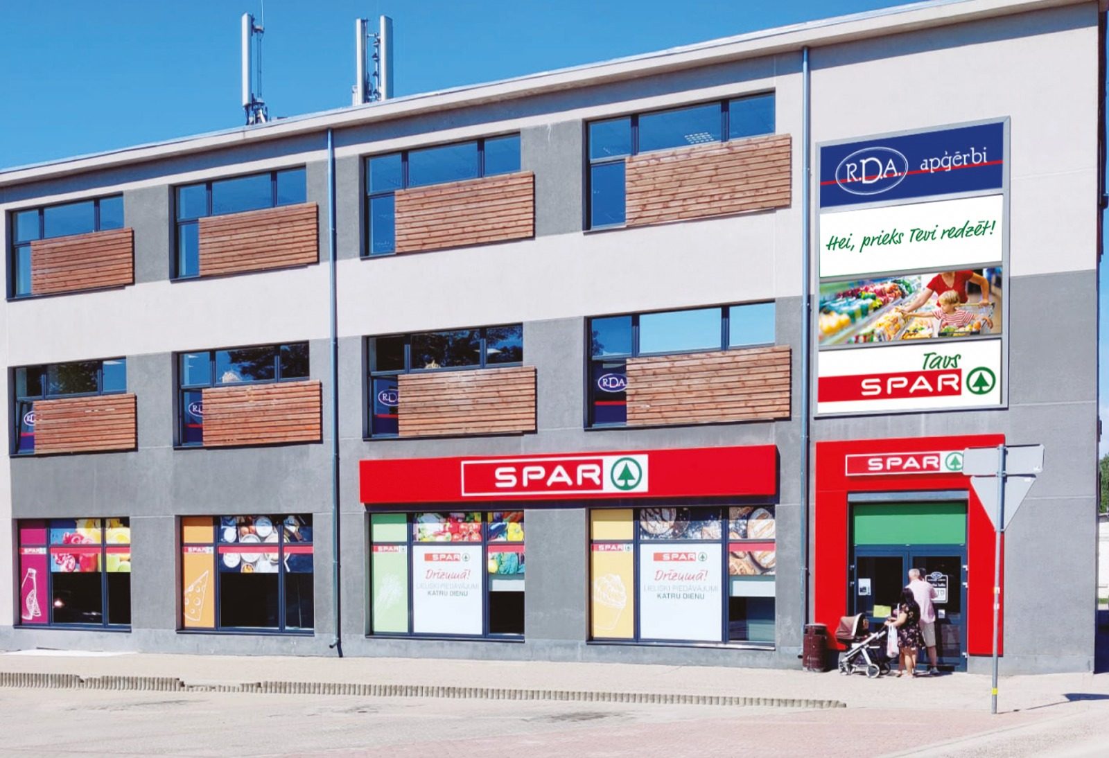 Первый в Латвии магазин SPAR откроется в Салдусе Первый в Латвии магазин SPAR откроется в Салдусе