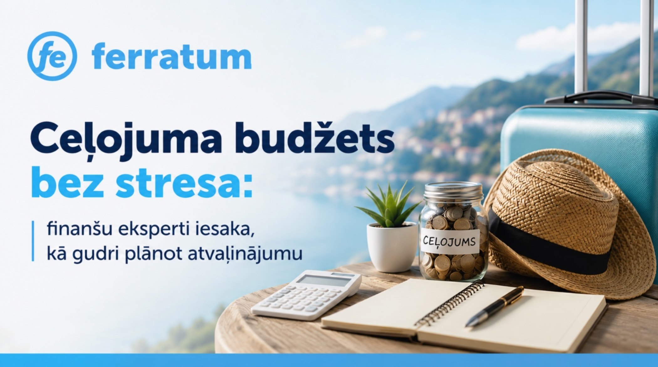 Ceļojuma budžets bez stresa: finanšu eksperti iesaka, kā gudri plānot atvaļinājumu Ceļojuma budžets bez stresa: finanšu eksperti iesaka, kā gudri plānot atvaļinājumu