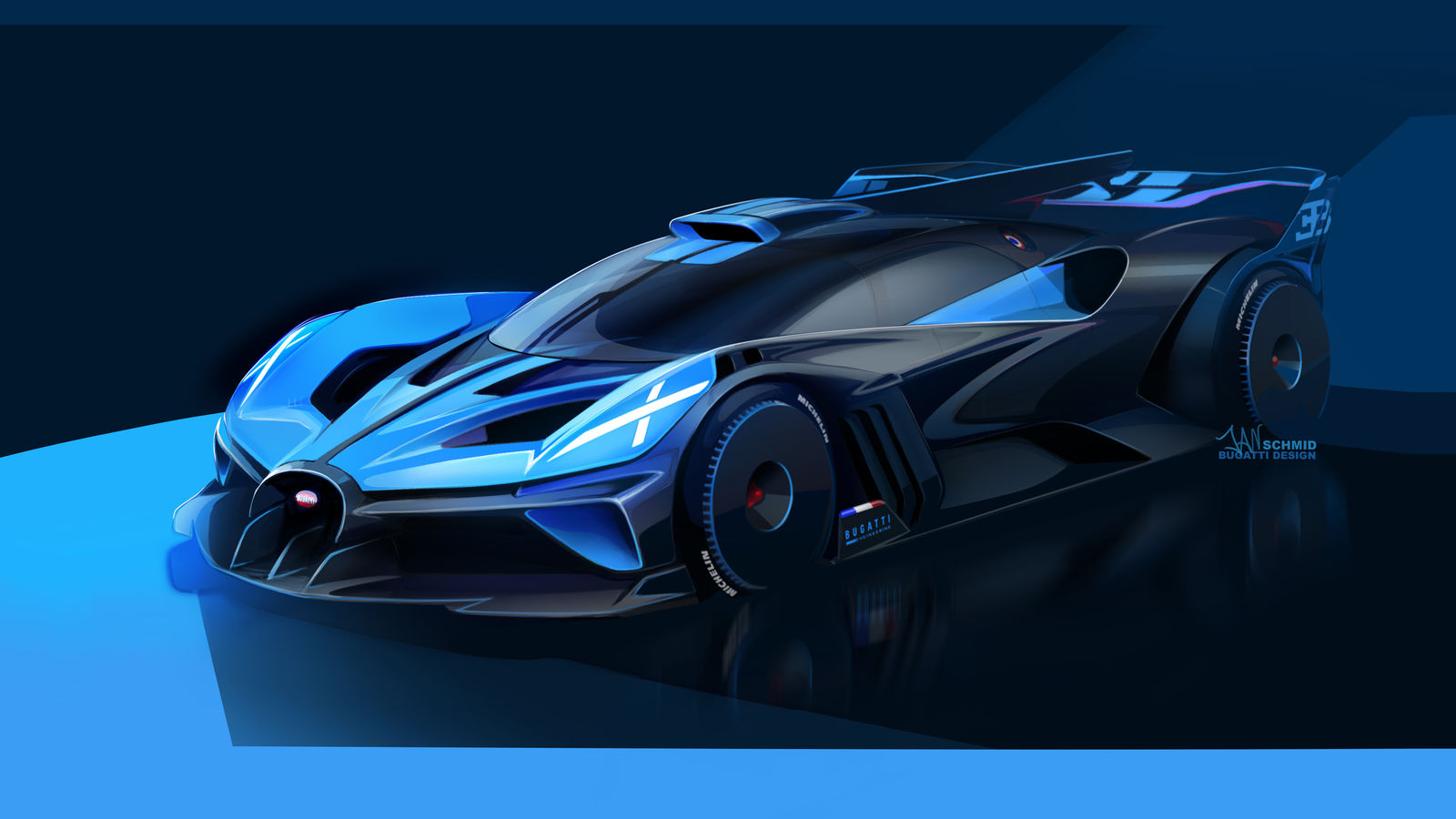 Самая необычная технология гиперкара Bugatti Bolide Самая необычная технология гиперкара Bugatti Bolide